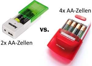 Batteriegehäuse - verschiedene Größen
