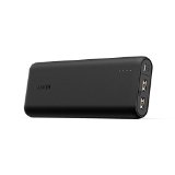 Anker PowerCore 20100mAh Externer Akku - kompakter als jemals zuvor - extrem hohe Kapazität 2-Port 4.8A Output Power Bank Ladegerät mit PowerIQ Technologie für iPhone, iPad, Samsung Galaxy und weitere (Schwarz/Matt)