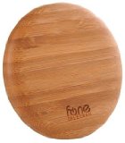 WoodPuck: Bambus Ausgabe Qi Drahtloses Ladegerät für alle Qi kompatiblen Geräte wie Samsung Galaxy S7, S7 Edge, S6, S6 Edge, S6 Edge + (Plus), Note 5, Nexus 4, 5, 6, 7, Moto 360 Watch, Nokia Lumia 830, 735, 920, 928, 930, 1520, Blackberry Z30, Catphone S50, Asus Padfone S PF500KL, Samsung Galaxy S3, S4, S5, Note 3, Note 4, Alpha with PWRcard & SlimPWRcard, iPhone 6S, SE, 6S Plus, 6, 6 Plus, 5, 5C, 5S mit iQi Mobile, und andere Handys mit Qi-Empfängern