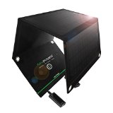RAVPower® 15W Solar Ladegerät Charger für iPhone, iPad, GPS, Smartphone, Tablet PC, eBook Reader, Bluetooth Headset